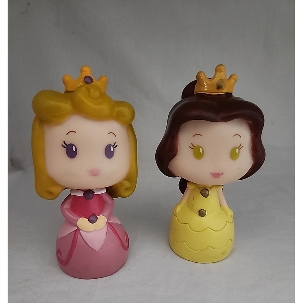 Disney Princess Bath Toy Duo 4" Tall